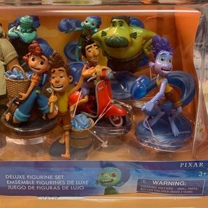 Disney Pixar Luca deluxe figurine set